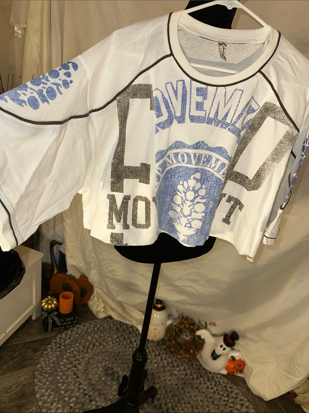 FREE PEOPLE split time logo tee - Picture 4 of 6